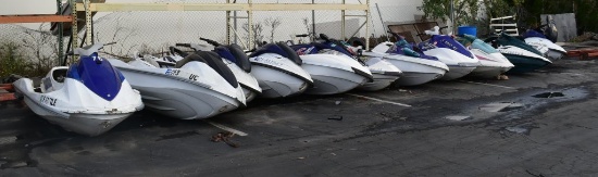 12 Jet Ski's / Personal Watercraft For Parts Only
