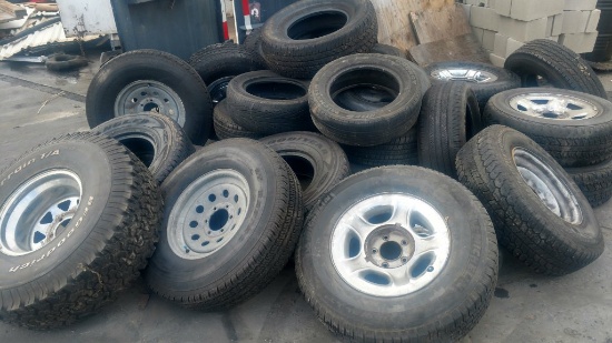 LOT of Wheels And Tires