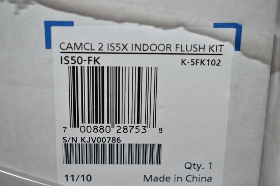 4 Pelco IS50-FK Indoor Camera Flush Kits