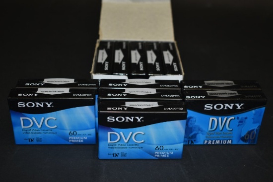LOT of Sony DVC Tapes