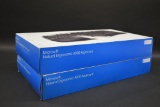 2 Microsoft Natural Ergonomic 4000 Keyboards