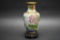 Chinese Cloisonne Vase With Stand