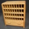 Solid Oak Mail Sorter