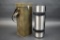 Vintage Stainless Steel Thermos