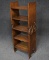 Antique Hand Carved Oak Bookcase