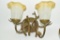 2 Decorative Wall Sconces