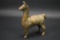 Vintage Brass Llama Figurine