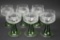 6pc Vintage Wine Glass Set