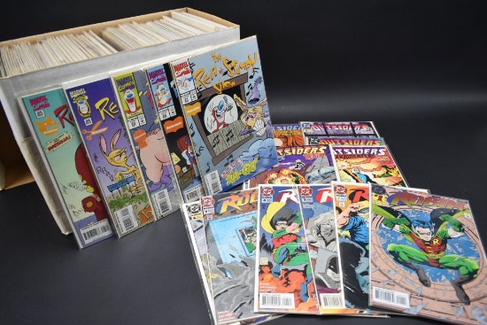 Box Full of Comic Books