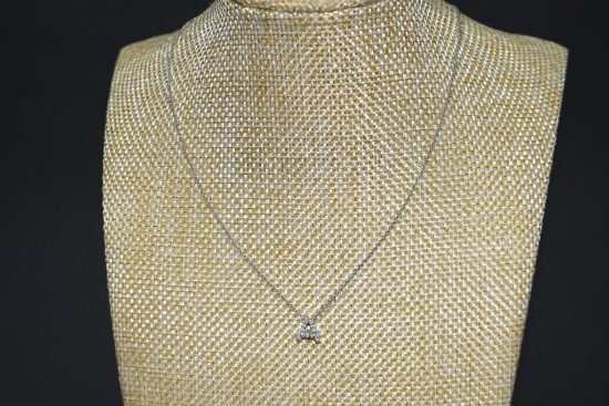 18k Gold Necklace With Pendant