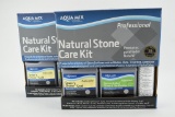 2 Aqua Mix Professional Natural Stone Care Kits