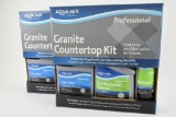 2 Aqua Mix Professional Granite Countertop Kits