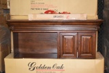 12 Whalen Golden Oak Desk Hutches