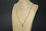 Gold Filled Necklace And Pendant