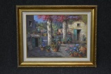 Capri Terrace Painting By Laricchia