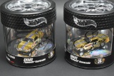 2 Autographed Hot Wheels 35th Anniversary Sets