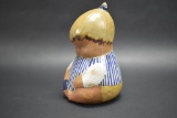 Vintage Hand Painted Ceramic Figurine