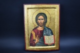 Hand Painted Religious Wall Hanging