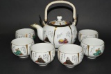 Japanese Kutani Tea Set