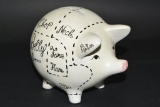 Vintage Ceramic Piggy Bank