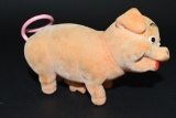 Vintage Wind Up Toy Pig