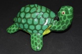 Paper Machete Turtle Figurine