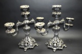 2 Reed And Barton 800 Candelabra's