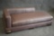 Brown Leather Sofa Sectional Chaise Lounge