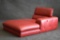 NEW Red Leather Sofa Sectional Part