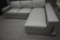 NEW Modern 2pc Grey Leather Sofa Sectional