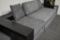 NEW Modern Grey Fabric Day Bed Sofa