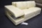 NEW Beige/Cream Leather Sofa Sectional Part