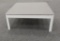 NEW Renava Outdoor White And Grey Coffee Table