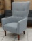 NEW Grey High Back Living Room Chair