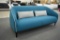 NEW Modern Blue Fabric Sofa