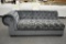 NEW Divani Casa Grey Upholstered Chaise Lounge