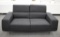 NEW Modern Grey Upholstered Love Seat