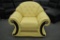NEW Yellow Leather Living Room Chair