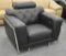 NEW Modern Black Leather Living Room Chair