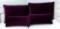 4 NEW Purple Fabric Decorator Pillows