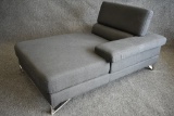 NEW Grey Fabric Sofa Sectional Chaise Lounge Piece