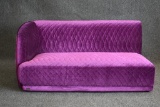 NEW Purple Fabric Sofa Sectional Part