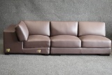 NEW Brown Leather Sofa Sectional Parts