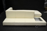 NEW Beige/Cream Leather Sofa Sectional Part