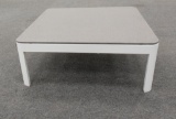NEW Renava Outdoor White And Grey Coffee Table