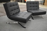 2 NEW Barcelona Style Futon Chairs