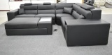 NEW 4pc Leather Sofa Sectional