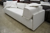 NEW White Fabric Daybed / Sofa