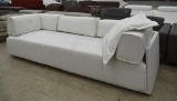 NEW White Fabric Daybed / Sofa
