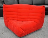 NEW Modern Red Fabric Chair